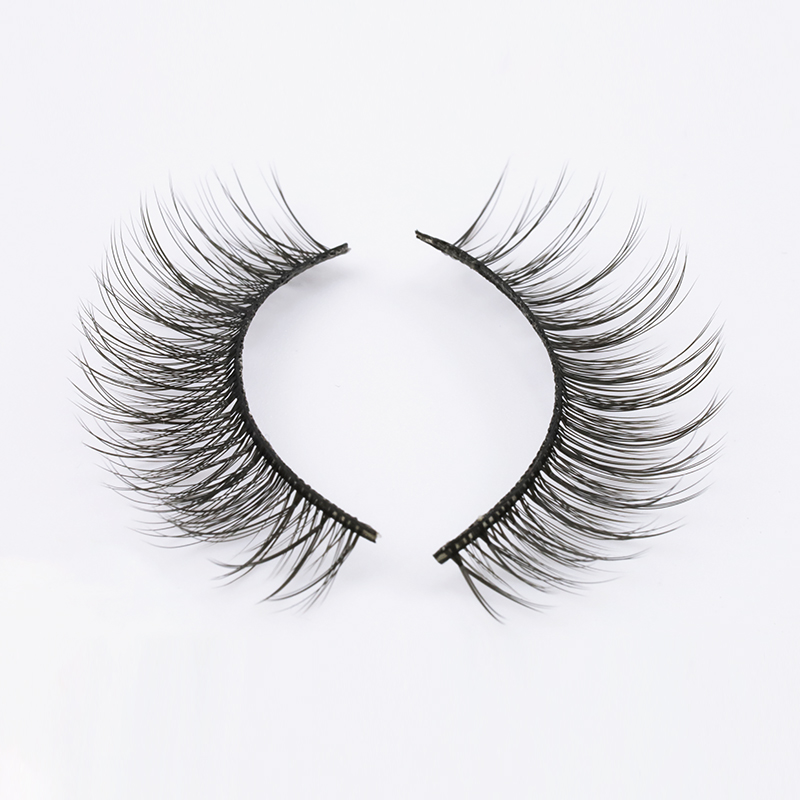 Wholesale Price For Private Label  Premium Silk False Strip Eyelashes Free Samples Accepted YY108